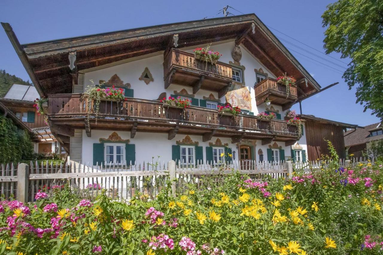 Ferienwohnungen Holler Wallgau Exteriör bild