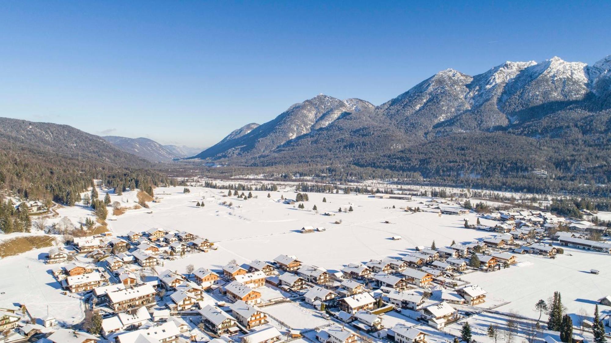 Ferienwohnungen Holler Wallgau Exteriör bild