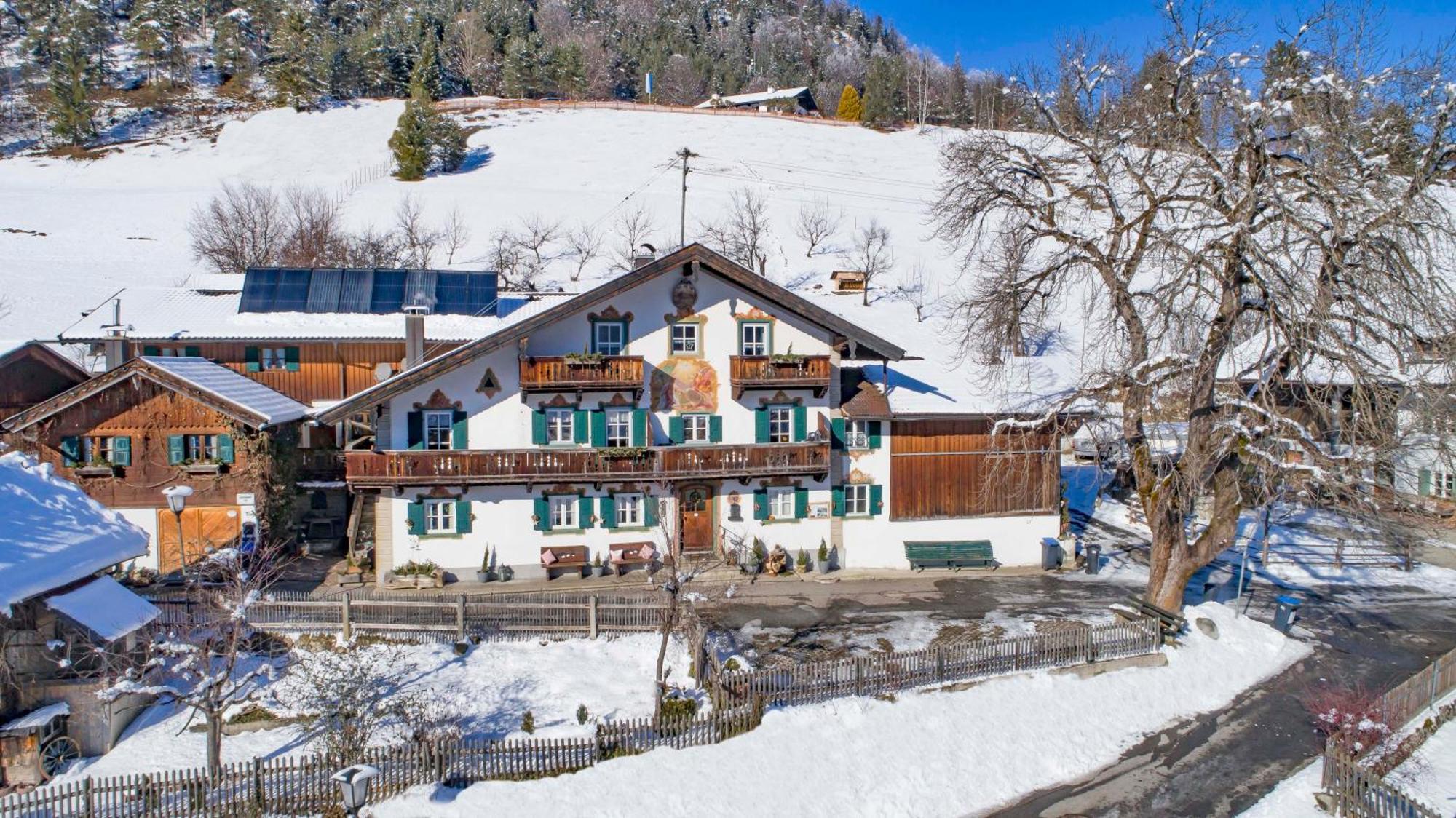 Ferienwohnungen Holler Wallgau Exteriör bild