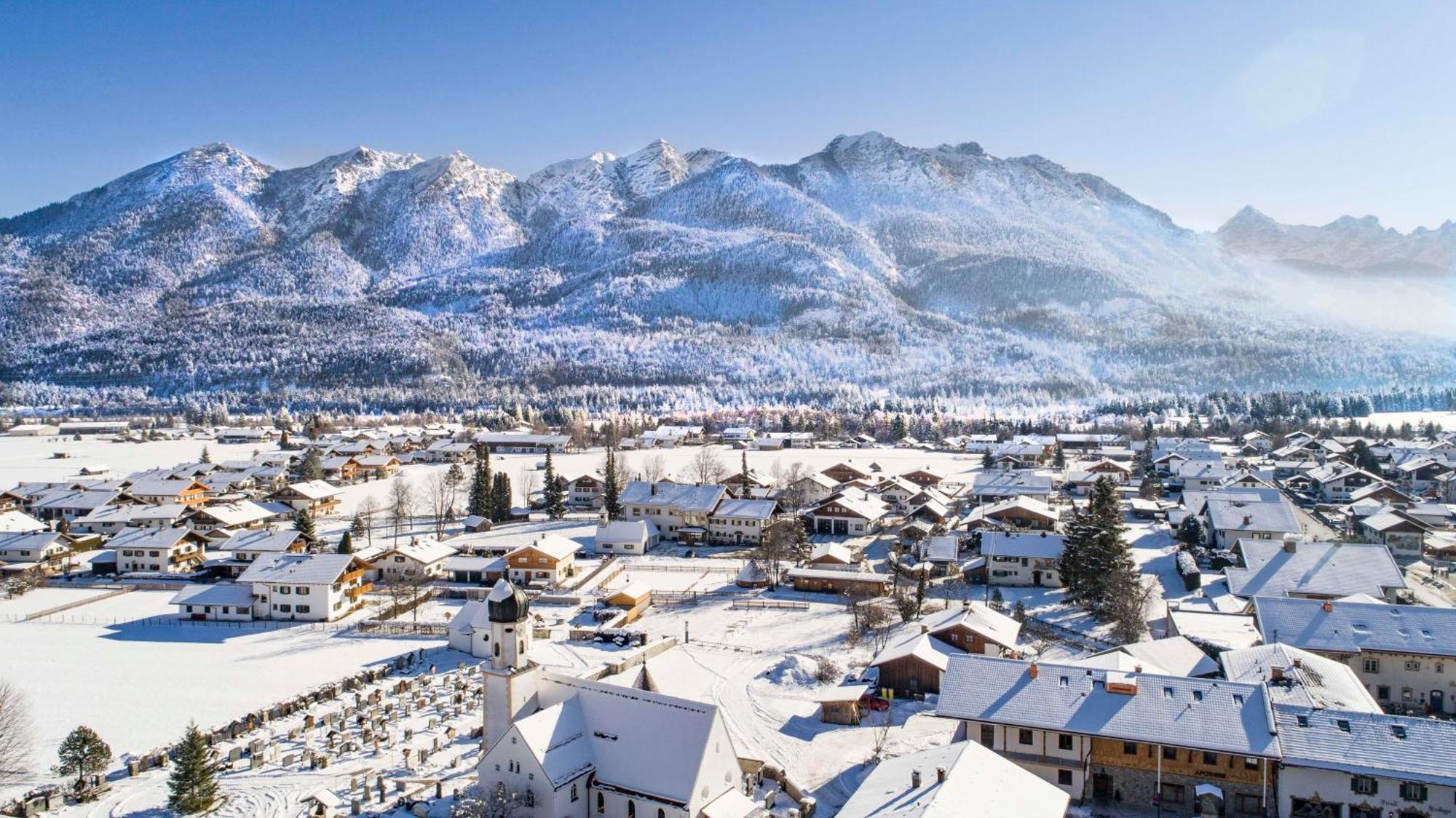 Ferienwohnungen Holler Wallgau Exteriör bild